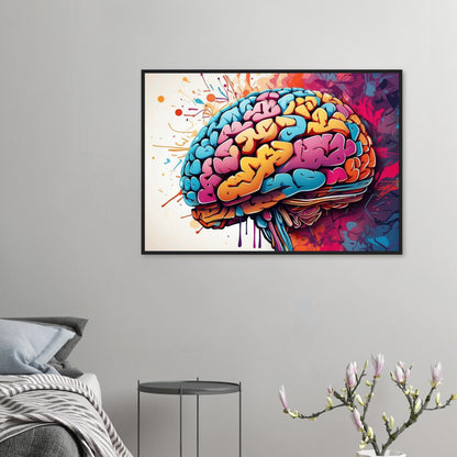 Premium Matte Paper Wooden Framed Poster